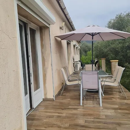 Haut De Villa Entre Porticcio Et Pietrosella Hébergement de vacances *