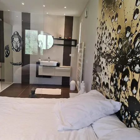 Haut De Villa Entre Porticcio Et Pietrosella Ferienhaus *