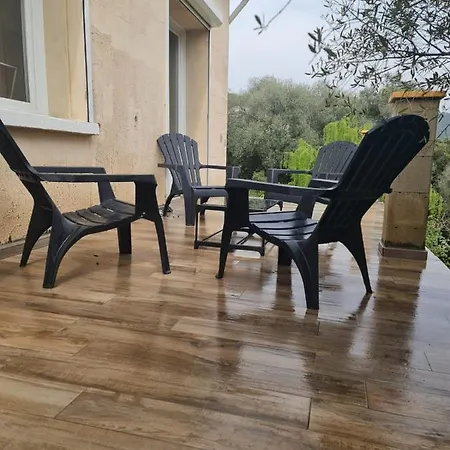 Ferienhaus Haut De Villa Entre Porticcio Et Pietrosella