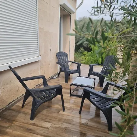 Haut De Villa Entre Porticcio Et Pietrosella Ferienhaus *